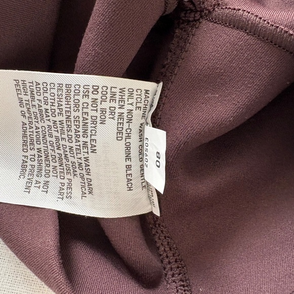 NWT Uniqlo AIRism Flare Pants Chocolate Brown- M - Picture 8 of 12